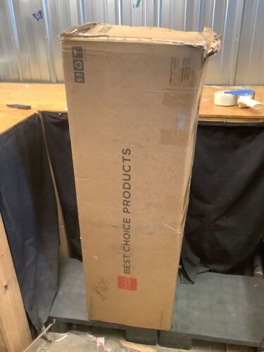 12FT Prelit Spruce Pencil Christmas Tree w/ 2-In-1 LED Lights - Lot 8976