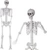 XONOR 7.8ft Halloween Giant Skeleton Posable Realistic Human Skeleton Bones with Movable Joints for Halloween Haunted House Indoor Outdoor Décor (7.8ft) - Thumbnail 1