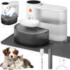 Smart Pet Water Fountain, 3L Large Automatic Cat Water Dispenser Wireless Dog Cat Water Fountain No Filter Ultra Silent Automatic Pet Water Dispenser for Cats and Dogs Always Fresh Water - Thumbnail 1