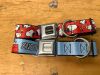 Set of 2 Peanuts Worldwide LLC Pet Collar, Dog Collar Metal Seatbelt Buckle - Thumbnail 2