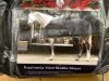 Equinavia Vind Lightweight Stable Blanket for Horses | No Fill Sheet with Wither Relief - Black - 80 in - Thumbnail 3
