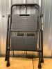 2 Step Ladder, Protable Steel Folding Stool with Wide Anti-Slip Pedal, 500lbs Sturdy Steel Ladder - Thumbnail 2