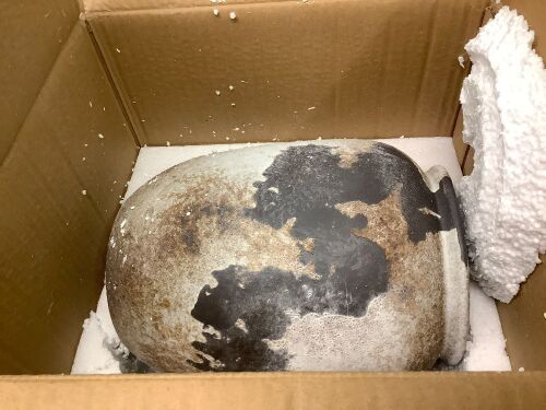 Decorative Stone Vase - Lot 9624