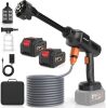 Cordless Pressure Washer 2000 PSI Portable Power Washer Kit with 6-in-1 Adjustable Spray Nozzle Dual 21V 2x4000mAh Batteries Foam Pot for Car Garden Patio Driveway Outdoor Cleaning - Thumbnail 1