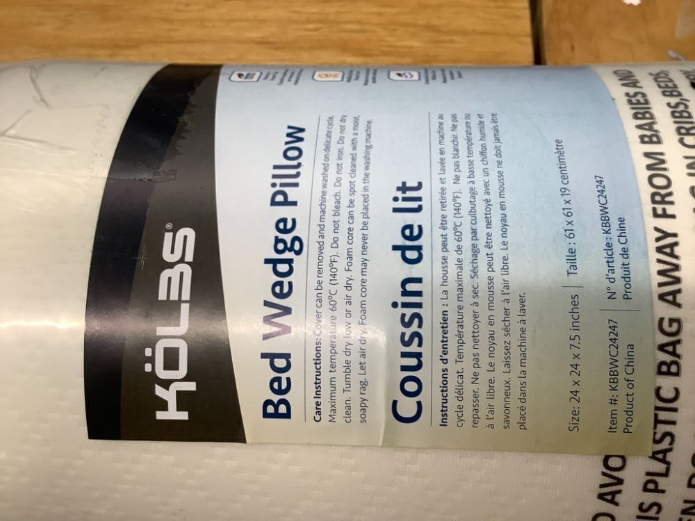 Bed Wedge Pillow - Image 3 - Lot 9684