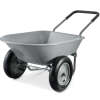 Dual-Wheel Wheelbarrow Garden Cart - Thumbnail 1