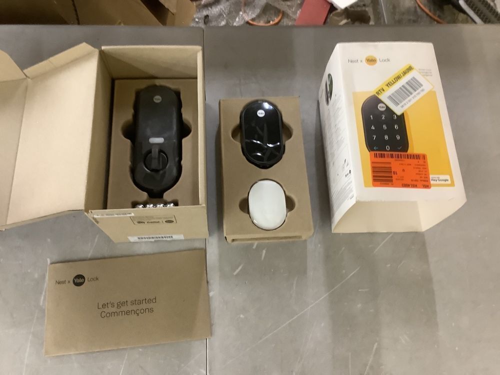 Google Nest x Yale Lock Tamper-Proof Smart Deadbolt Lock with Nest Connect, Oil Rubbed Bronze - Image 2 - Lot 53JF