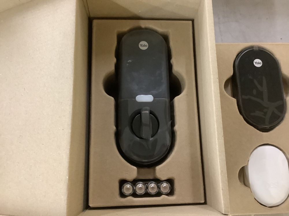 Google Nest x Yale Lock Tamper-Proof Smart Deadbolt Lock with Nest Connect, Oil Rubbed Bronze - Image 3 - Lot 53JF