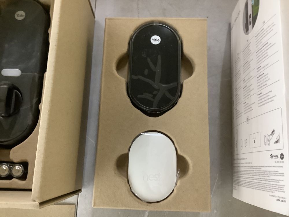 Google Nest x Yale Lock Tamper-Proof Smart Deadbolt Lock with Nest Connect, Oil Rubbed Bronze - Image 4 - Lot 53JF