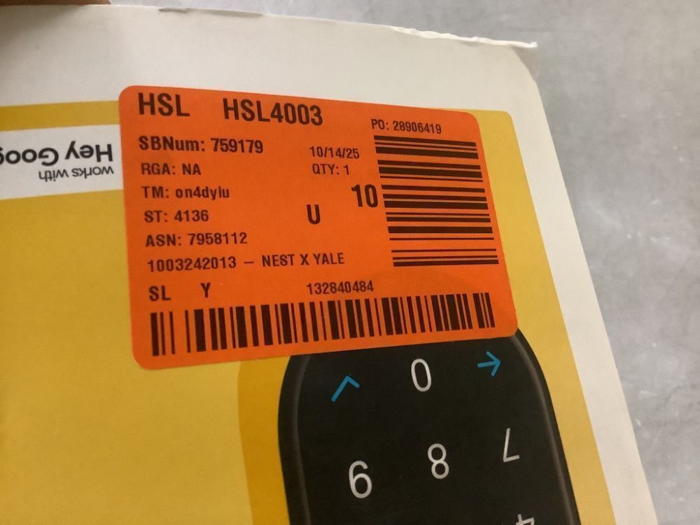 Google Nest x Yale Lock Tamper-Proof Smart Deadbolt Lock with Nest Connect, Oil Rubbed Bronze - Image 6 - Lot 53JF