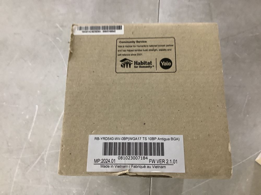 Google Nest x Yale Lock Tamper-Proof Smart Deadbolt Lock with Nest Connect, Oil Rubbed Bronze - Image 7 - Lot 53JF