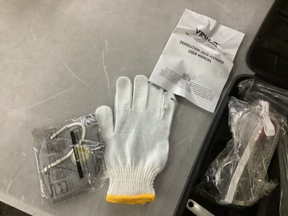 VEVOR Demolition Jack Hammer, 18.5 x 3.97 in. 1400W, 2900 BPM - Image 4 - Lot 87JF