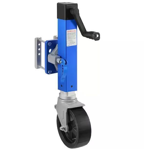 VEVOR 1600 lbs. Heavy Duty Swivel Boat Trailer Jack, 10 in. Lift, Bolt-on - Image 1 - Lot 92JF