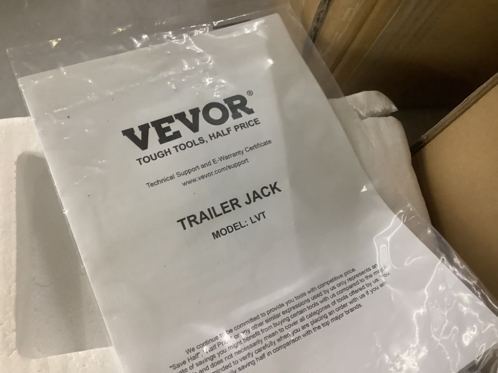 VEVOR 1600 lbs. Heavy Duty Swivel Boat Trailer Jack, 10 in. Lift, Bolt-on - Image 6 - Lot 92JF