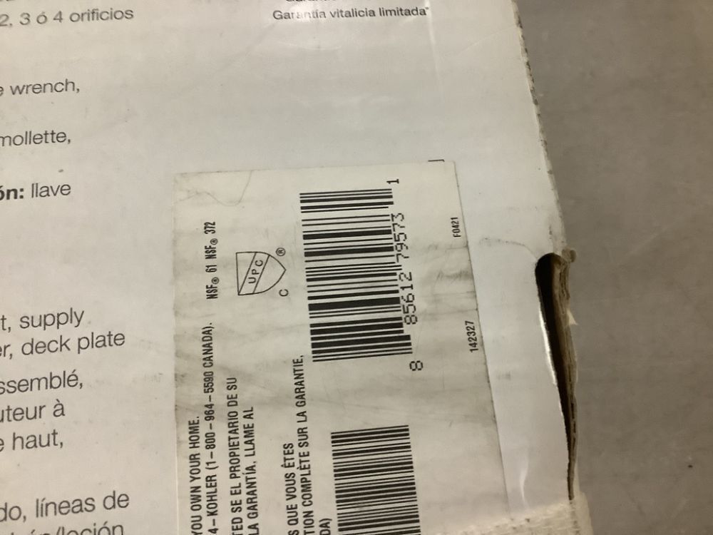 KOHLER Thierry Two Handle Pull-Down Sprayer Kitchen Faucet with Soap Dispenser in Oil-Rubbed Bronze - Image 6 - Lot 93JF