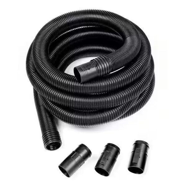 RIDGID 2-1/2 in. x 20 ft. LA2522 DUAL-FLEX Locking Vacuum Hose Kit Accessory for RIDGID Wet Dry Vacs - Image 1 - Lot 137JF