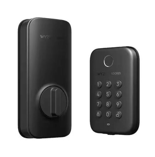 Wyze Smart Lock, Fingerprint Keyless Entry, Bluetooth Deadbolt Replacement, In-App Monitoring and Scheduled Access - Lot 140JF