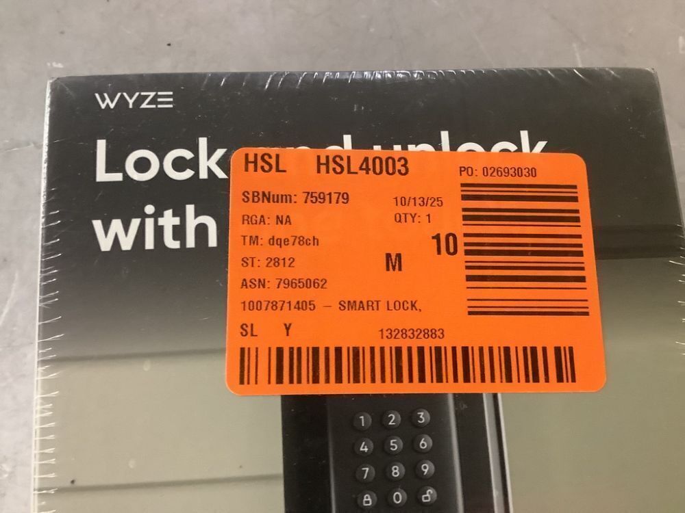 Wyze Smart Lock, Fingerprint Keyless Entry, Bluetooth Deadbolt Replacement, In-App Monitoring and Scheduled Access - Image 3 - Lot 140JF