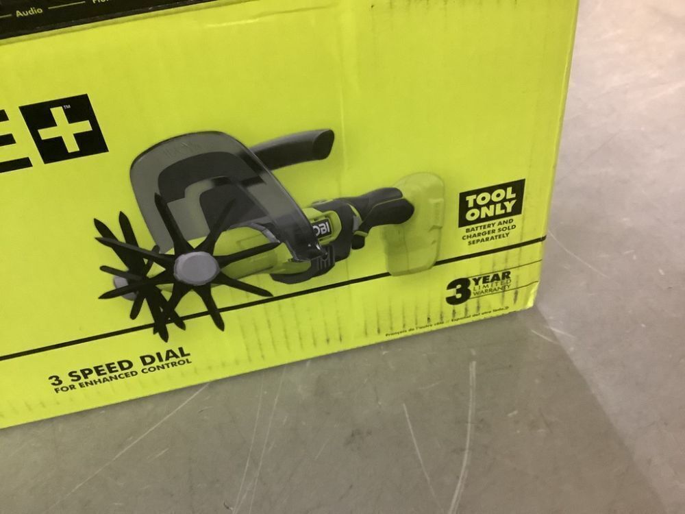 RYOBI ONE+ 18V Cordless Compact Battery Cultivator (Tool Only) - Image 3 - Lot 150JF