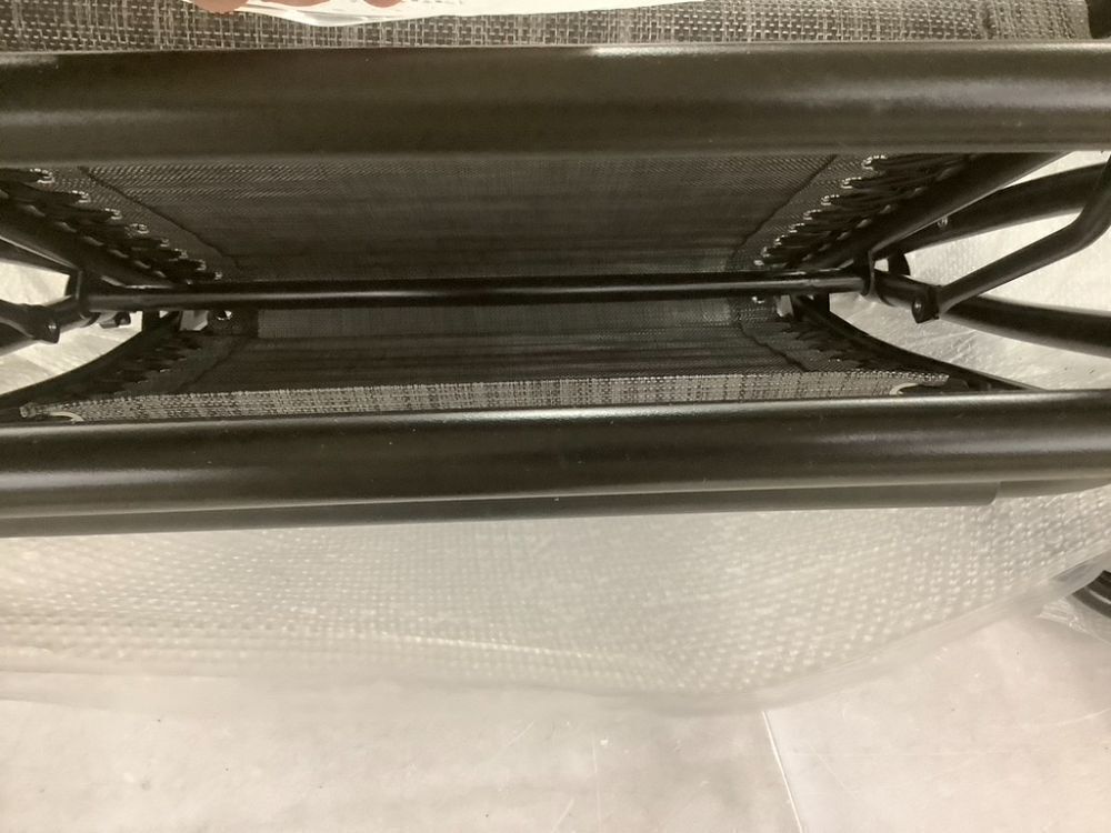 Set of 2 Adjustable Zero Gravity Patio Chair Recliners w/ Cup Holders - Image 6 - Lot 157