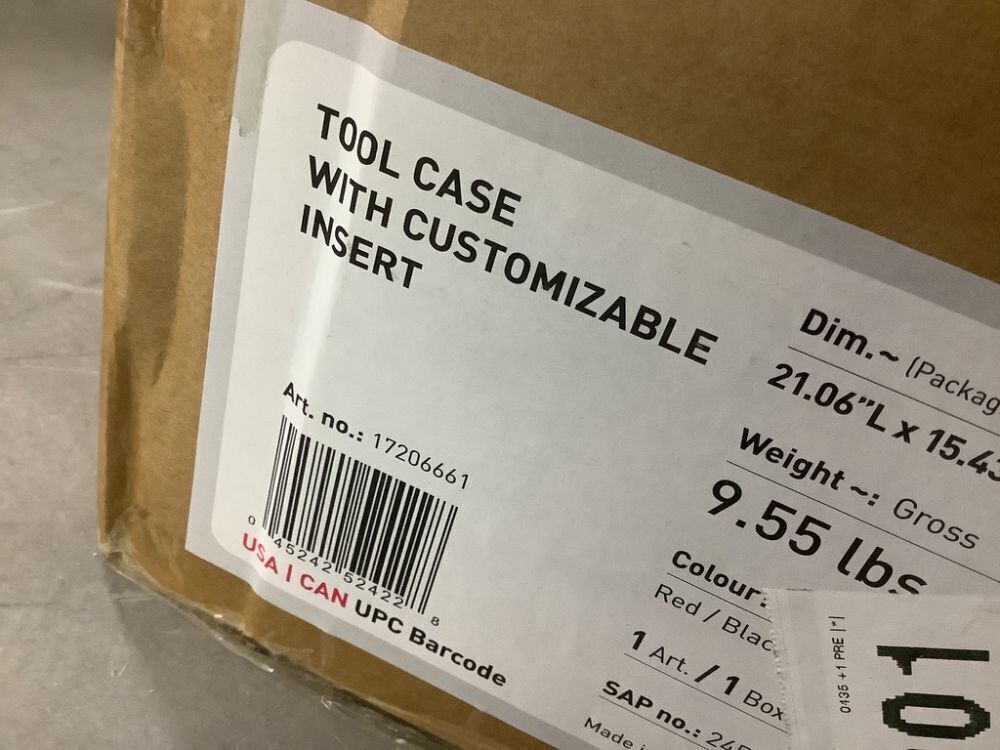 Milwaukee PACKOUT 16 in. Portable Modular Tool-Box Case with Customizable Insert - Image 7 - Lot 231JF