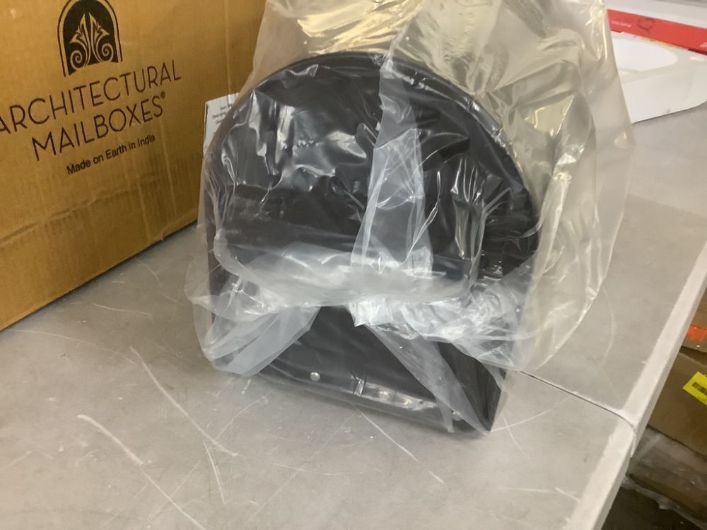 Architectural Mailboxes Sequoia Rubbed Bronze, Large, Steel, Heavy Duty Post Mount Mailbox - Image 3 - Lot 233JF