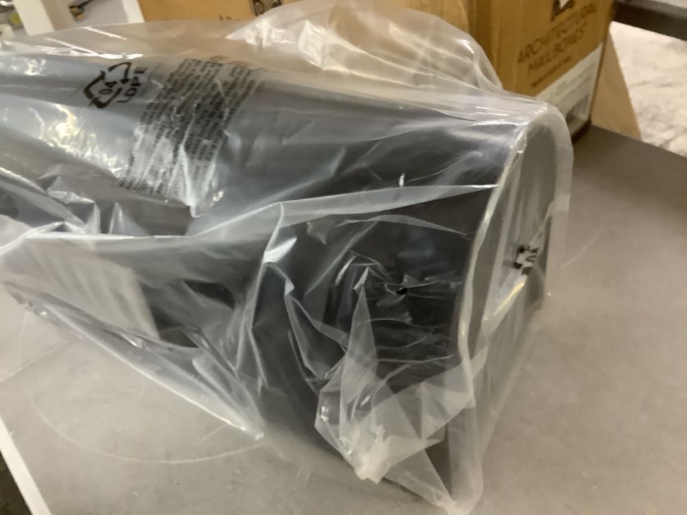 Architectural Mailboxes Sequoia Rubbed Bronze, Large, Steel, Heavy Duty Post Mount Mailbox - Image 4 - Lot 233JF