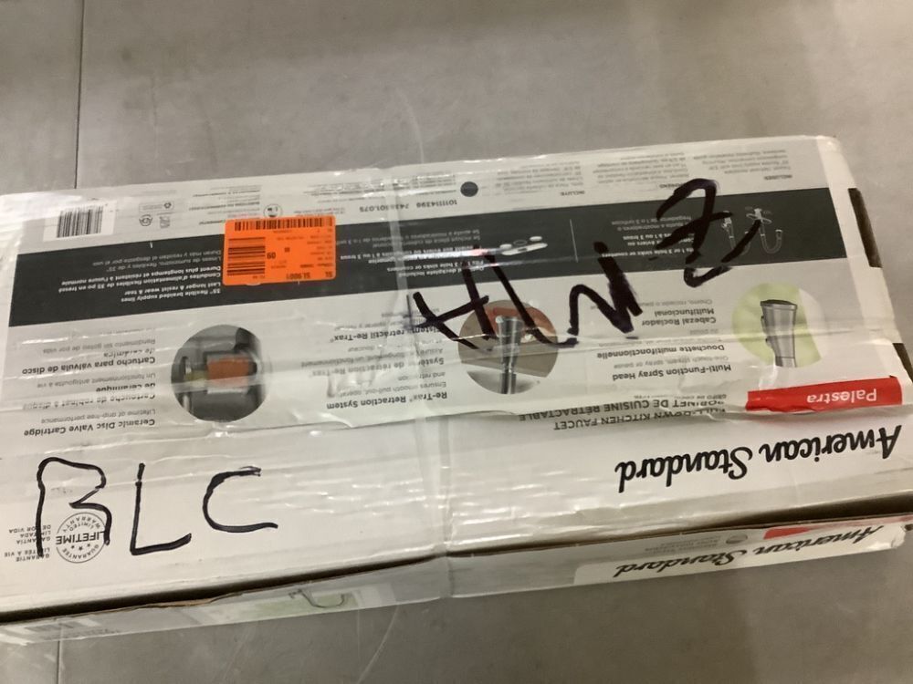 American Standard Palestra Single Handle Pull Down Sprayer Kitchen Faucet with Dual Spray in Stainless Steel - Image 5 - Lot 243JF