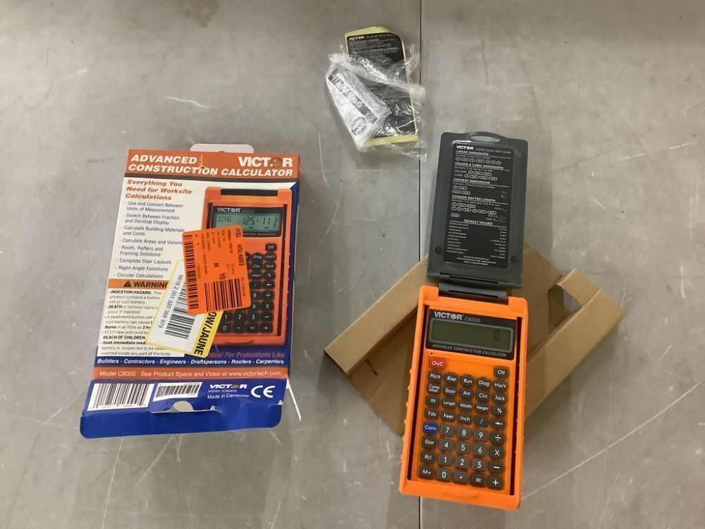 Victor Technology Victor Advanced Construction Calculator - Image 1 - Lot 244JF