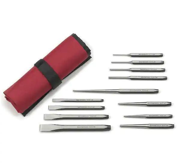 GEARWRENCH Punch and Chisel Set (12-Piece) - Image 1 - Lot 245JF