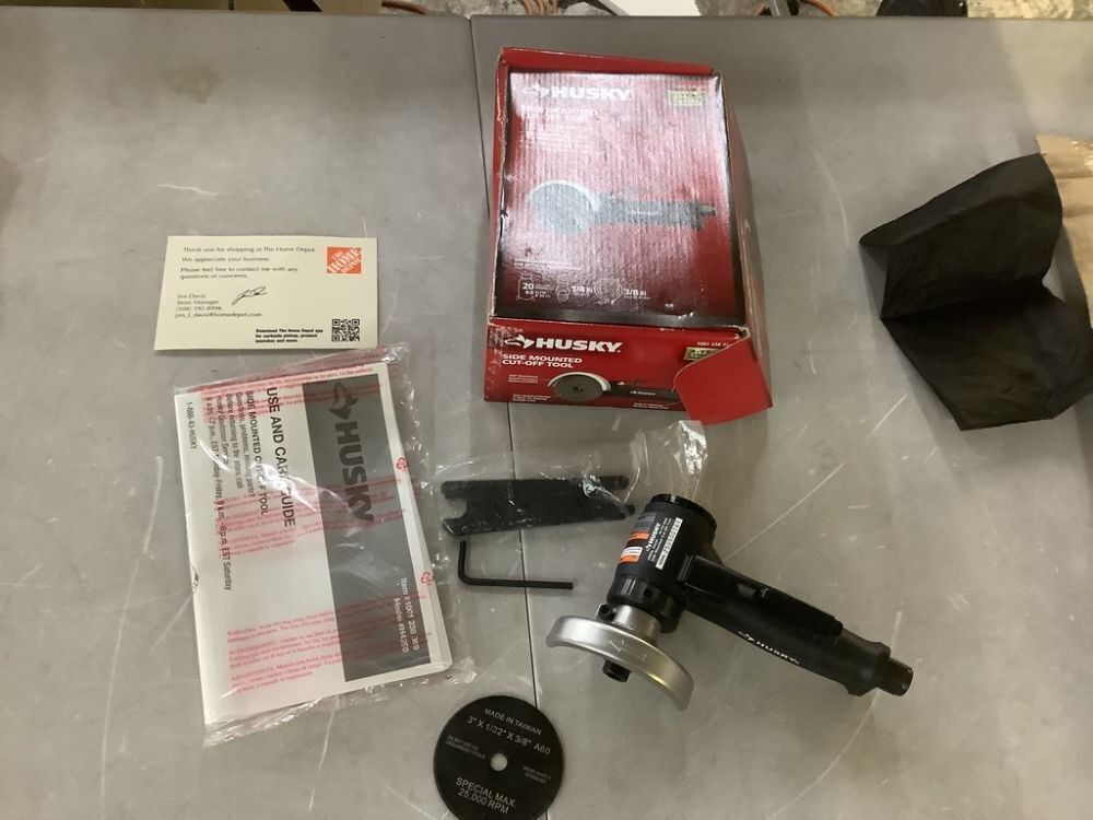 Husky Side Mounted Cut-Off Tool - Image 2 - Lot 247JF