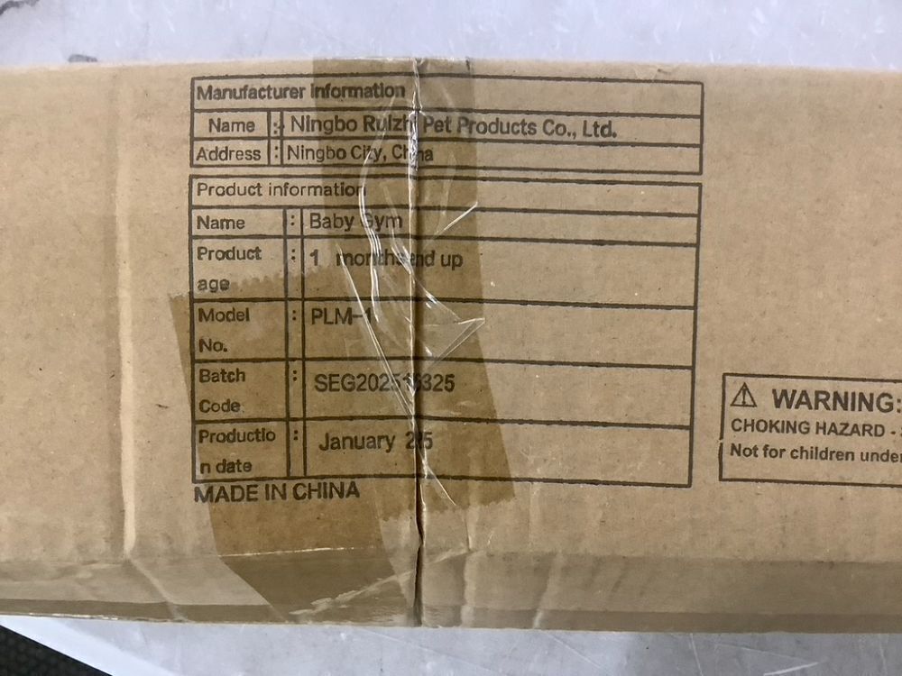 Wooden Baby Play Gym with Mat - Image 7 - Lot 252JF