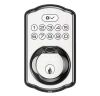 Defiant Single Cylinder Castle Electronic Deadbolt Satin Nickel with Biometric Fingerprint and Keypad - Thumbnail 1