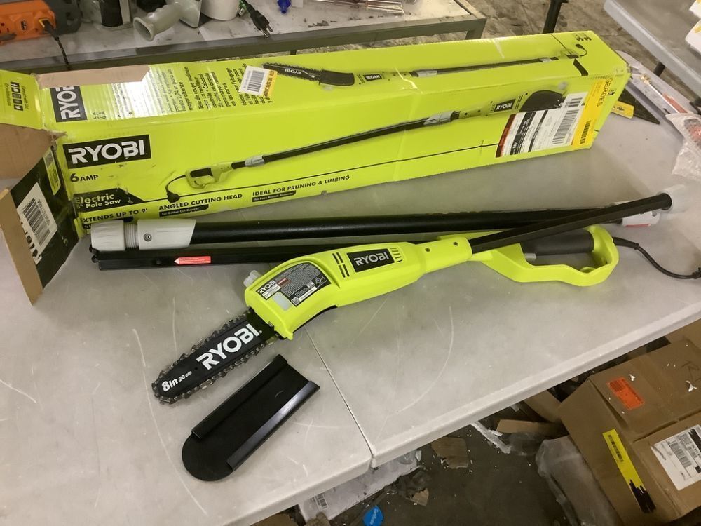 RYOBI 8 in. 6 Amp Pole Saw - Image 2 - Lot 333JF