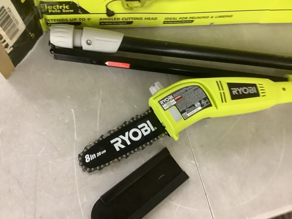 RYOBI 8 in. 6 Amp Pole Saw - Image 3 - Lot 333JF