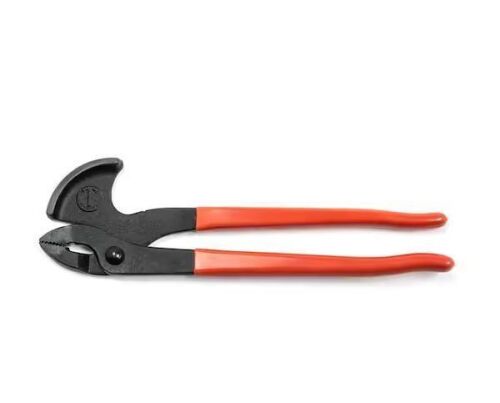 Crescent 11 in. Nail Pulling Pliers with Rolling Leverage Head and Dipped Grips - Lot 335JF