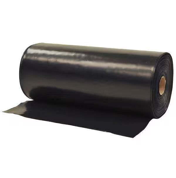 Husky 1 ft. x 300 ft. Black Flashing Plastic Sheeting - Image 1 - Lot 337JF
