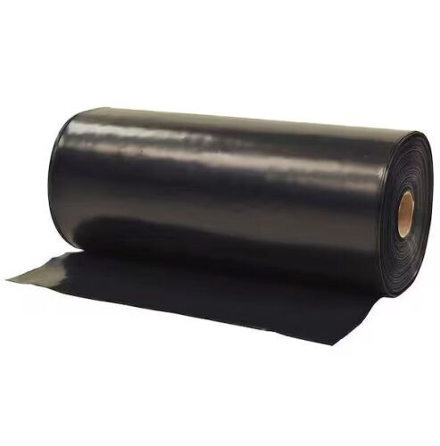 Husky 1 ft. x 300 ft. Black Flashing Plastic Sheeting - Lot 337JF