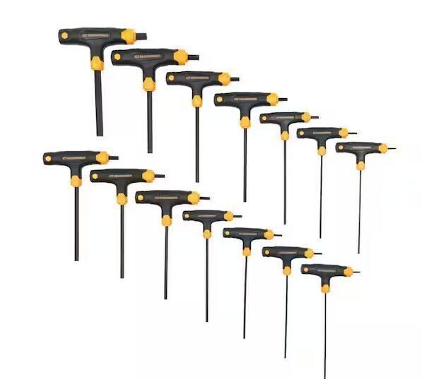 GEARWRENCH SAE & Metric T-Handle Hex Key Set (14-Piece) - Image 1 - Lot 339JF