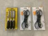 Stanley Wood Chisel Set & (2) Fiskars 2 Pack 8" Scissors - Thumbnail 1