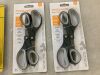 Stanley Wood Chisel Set & (2) Fiskars 2 Pack 8" Scissors - Thumbnail 2