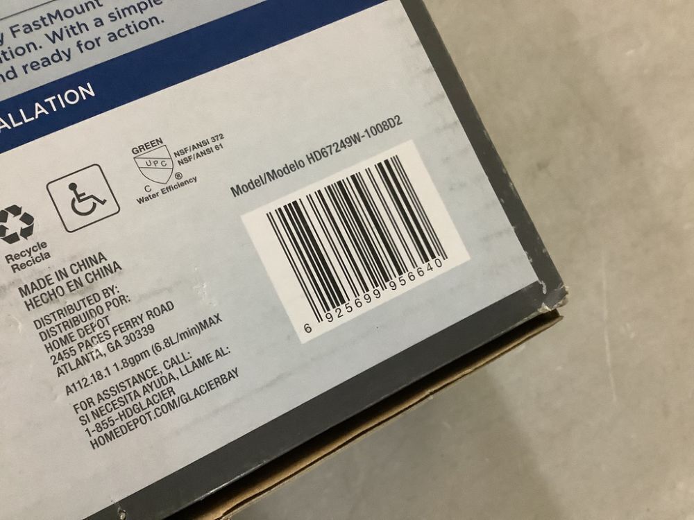 Glacier Bay Hemming Single-Handle Touchless Pull Down Sprayer Kitchen Faucet with Soap Dispenser in Spot Resistant Stainless Steel - Image 5 - Lot 350JF