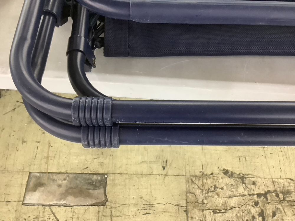 Folding Zero Gravity Recliner Patio Lounge Chair w/ Canopy, Side Tray - Image 4 - Lot 352