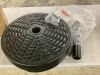 Plastic Patio Umbrella Base Pole Holder Accessory w/ Adjustable Knob - Thumbnail 2
