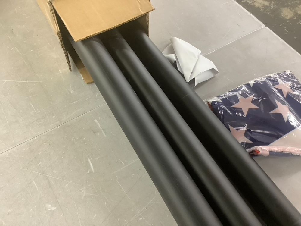 25' Heavy Duty Flag Pole Kit - Image 3 - Lot 357JF