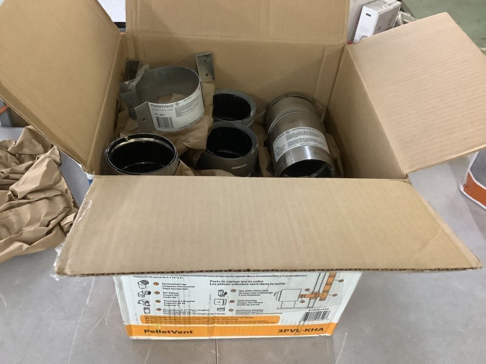 DuraVent PelletVent for Multi-Fuel 3in. Diameter Horizontal Kit - Image 2 - Lot 439JF