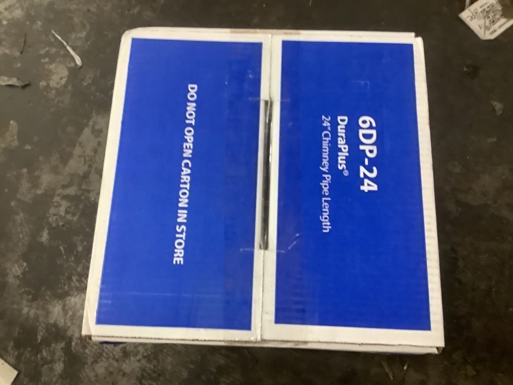 DuraVent DuraPlus All-Fuel Chimney 6in. X 24in. Diameter Chimney Pipe - Image 4 - Lot 440JF