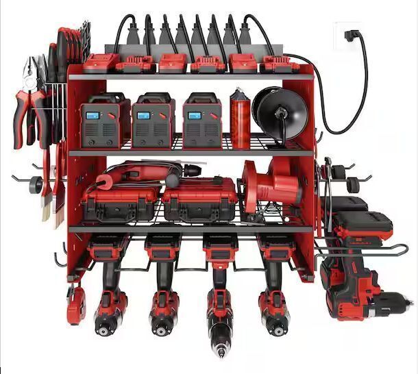 Sttoraboks 16 .6 in. Modular Power Tool Organizer with Charging Station, 150 lbs. Capacity - Image 1 - Lot 444JF