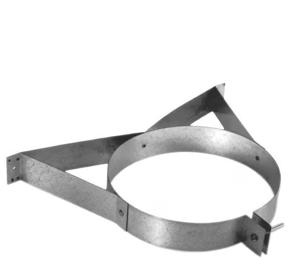 Lot of (2) DuraVent DuraPlus All-Fuel Chimney 6in. Diameter Wall Strap, 2 pack - Image 1 - Lot 445JF