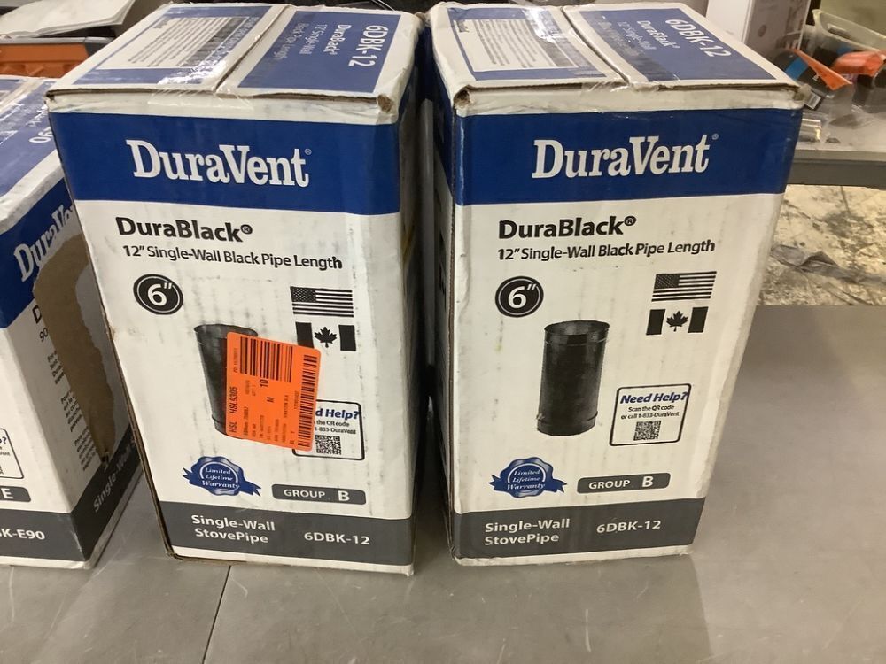 Lot of DuraVent DuraBlack StovePipes - Image 2 - Lot 447JF